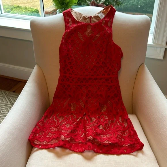 chinese dress ladies AEILA VINTAGE LACE MAXI DRESS – Aclosy main image 0